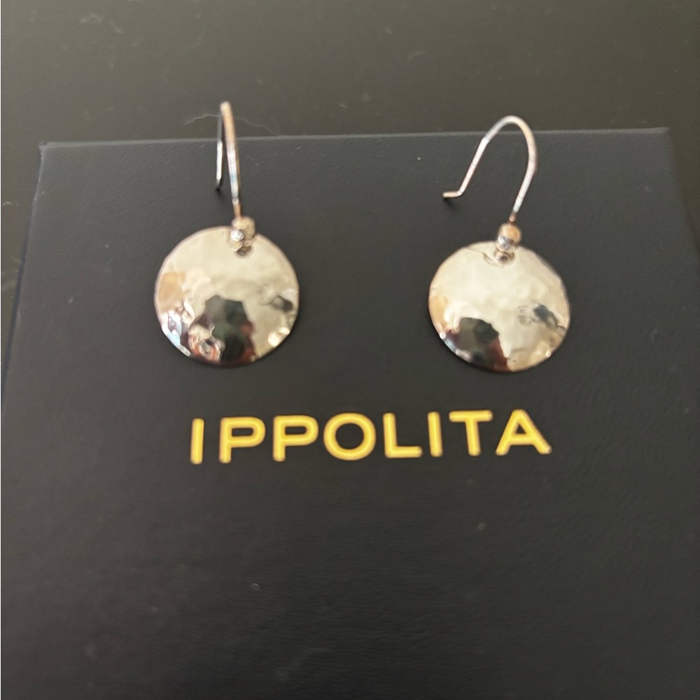 Ippolita silver Spherical Earrings with Hook-Style Earwires